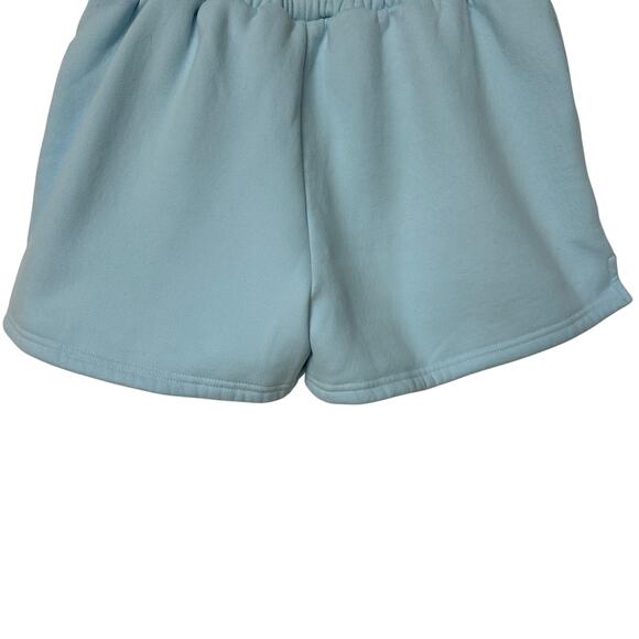 Comfrt Sweat Shorts Pastel Edit Light Blue Loungewear Beach Summer Women's Large - Picture 9 of 11
